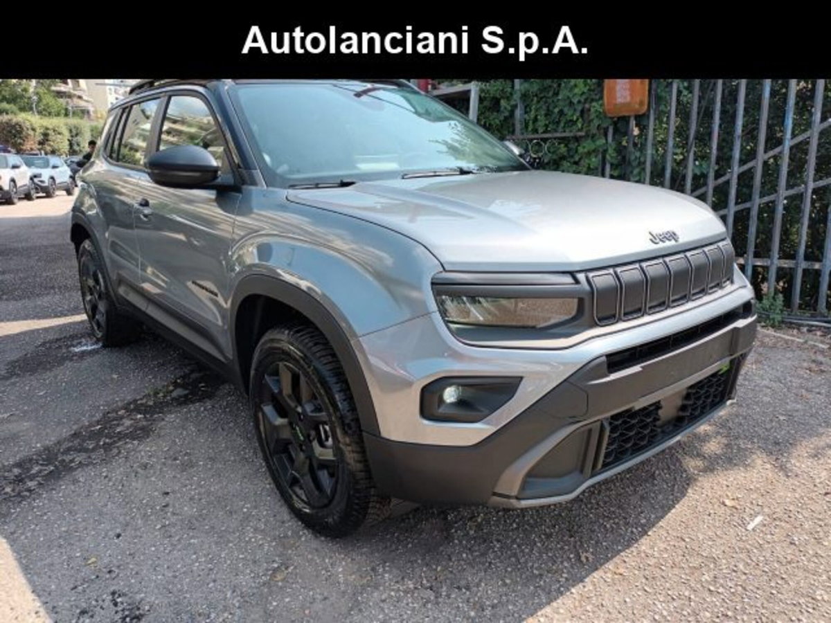 Jeep Avenger 1.2 turbo e-hybrid mhev Upland 4xe 145cv edct6