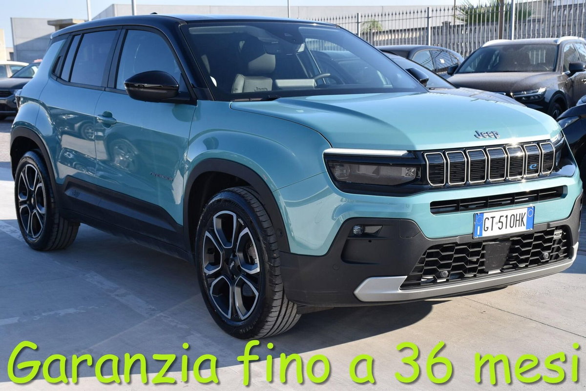 Jeep Avenger full-electric Summit fwd 156cv auto