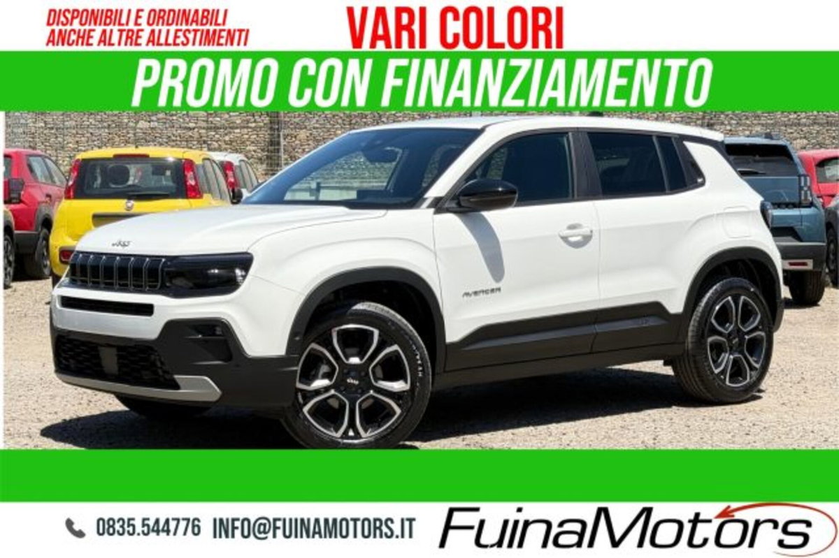 Jeep Avenger 1.2 turbo e-hybrid mhev Summit fwd 110cv edct6 (2)