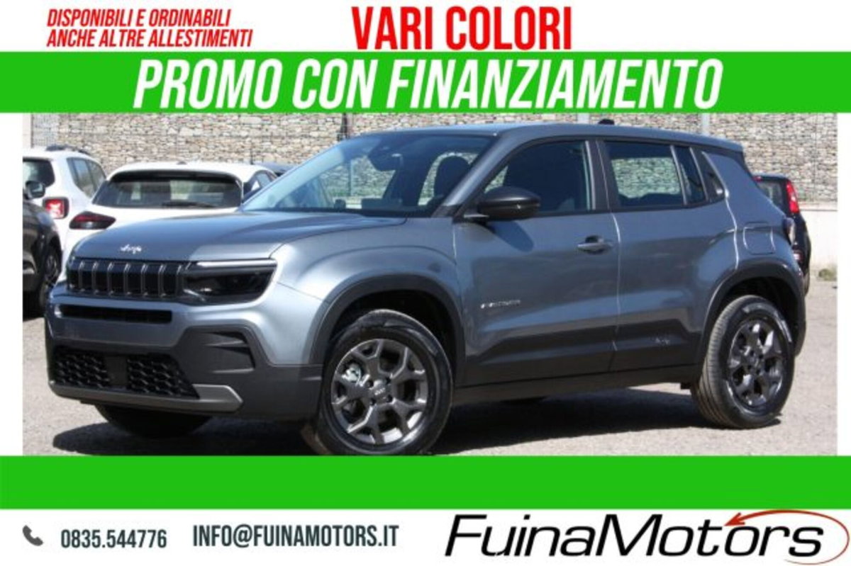 Jeep Avenger 1.2 turbo Longitude fwd 100cv
