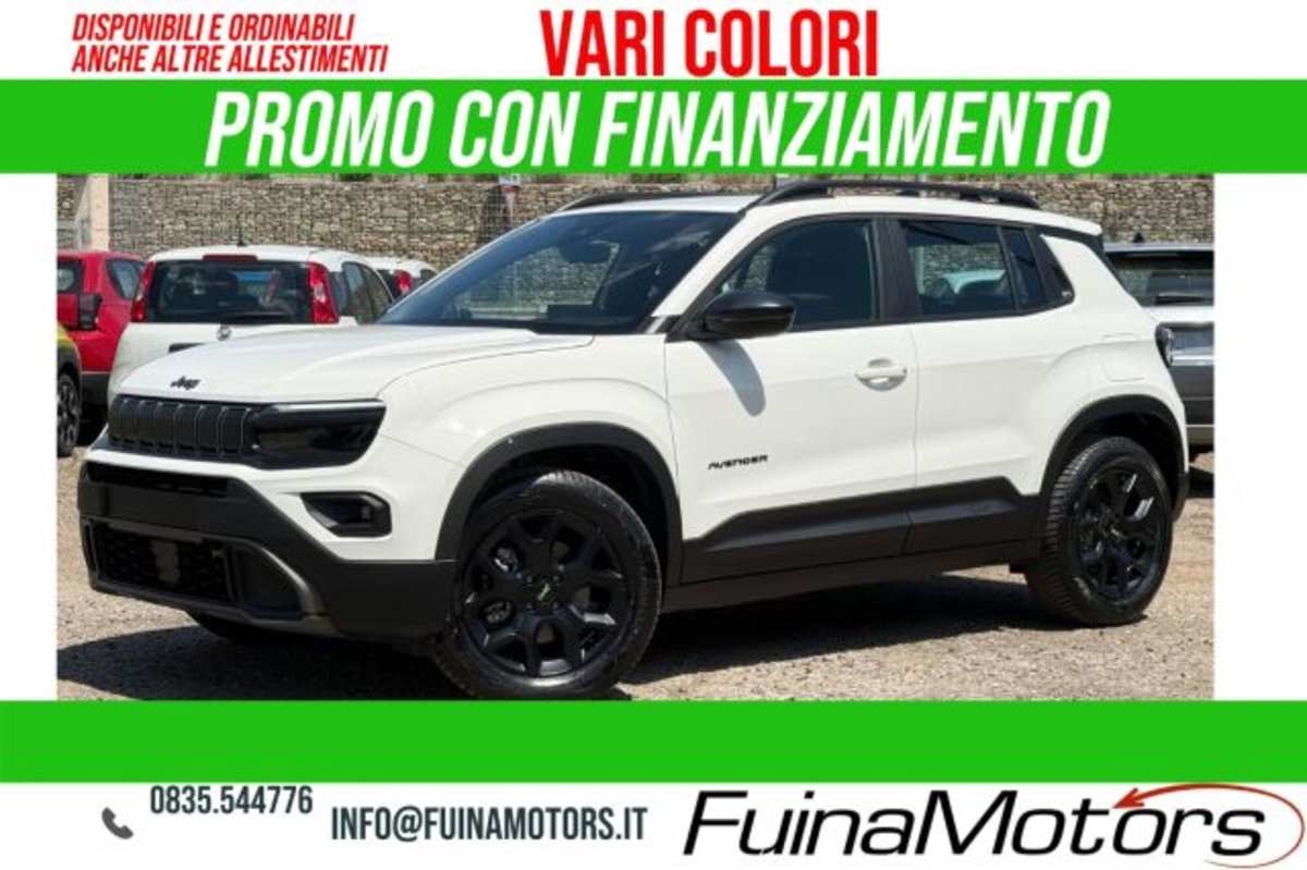 Jeep Avenger 1.2 turbo e-hybrid mhev Upland 4xe 145cv edct6