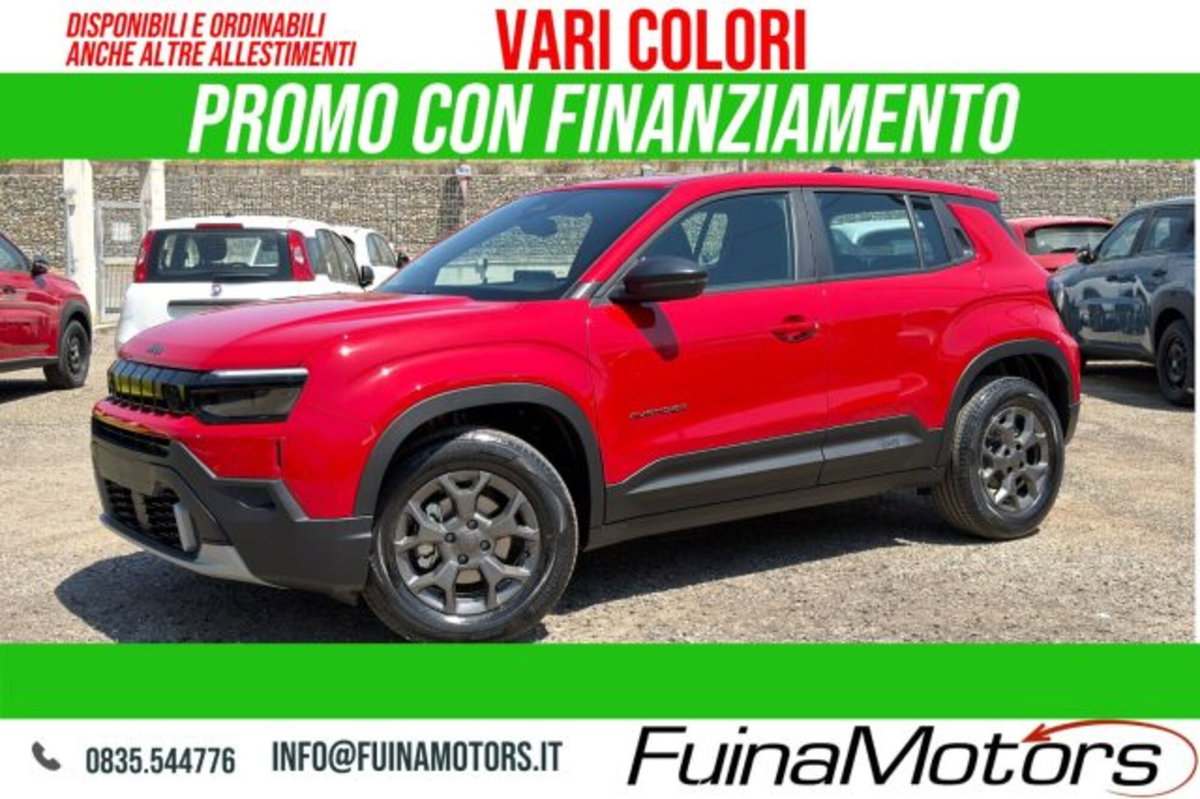 Jeep Avenger 1.2 turbo Longitude fwd 100cv