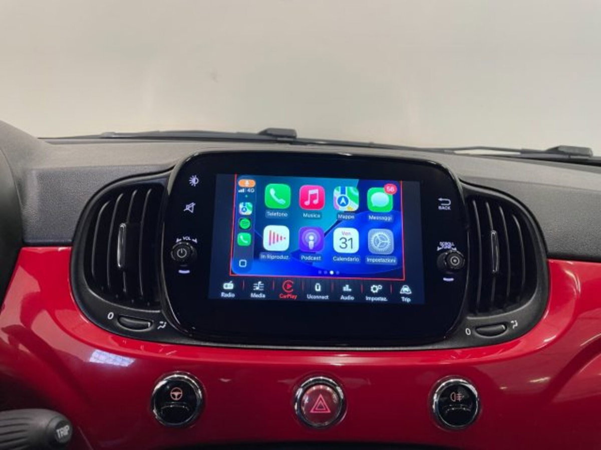 Fiat 500 1.0 Hybrid Red (9)
