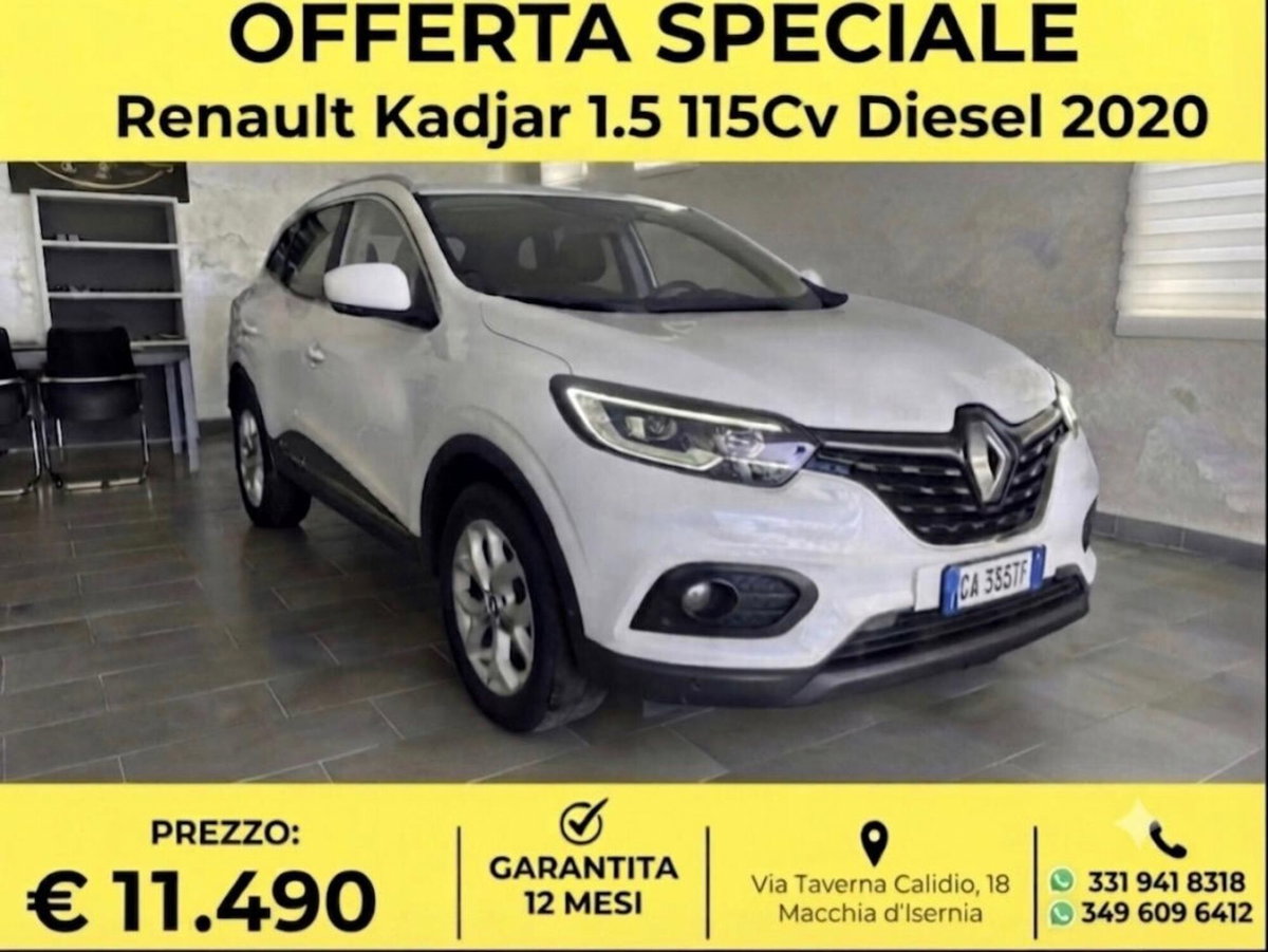 Renault Kadjar dCi 8V 115CV Business