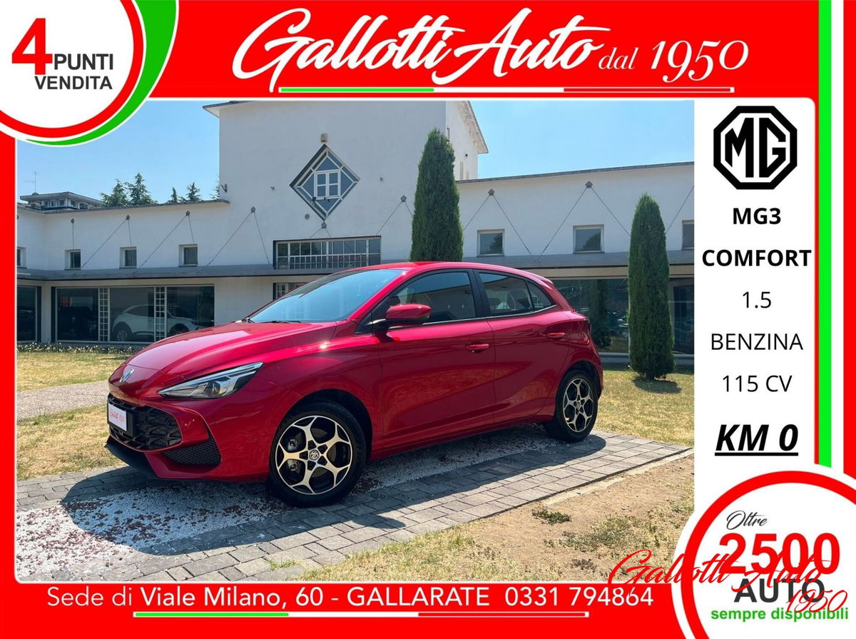 Mg MG3 1.5 Comfort
