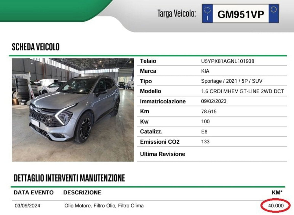 Kia Sportage 1.6 crdi mhev GT-line Plus dct (14)