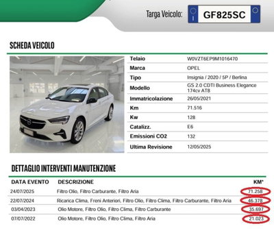 Opel Insignia 2.0 CDTI 174 CV S&S aut. Grand Sport Bus. Elegance (14)
