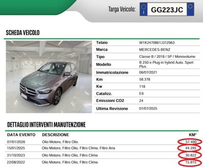 Mercedes-Benz Classe B 250 e Sport (15)