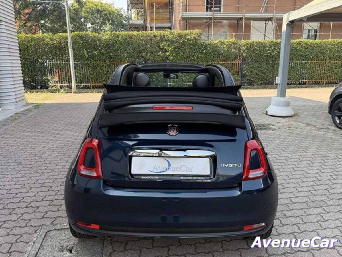 Fiat 500C Cabrio 1.0 Hybrid Red (6)