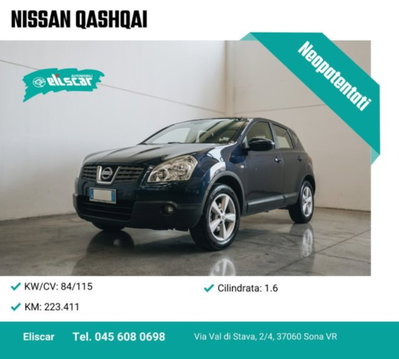 Nissan Qashqai 1.6 16V Acenta usata