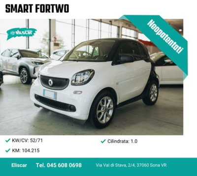 smart Fortwo 70 1.0 Urban usata