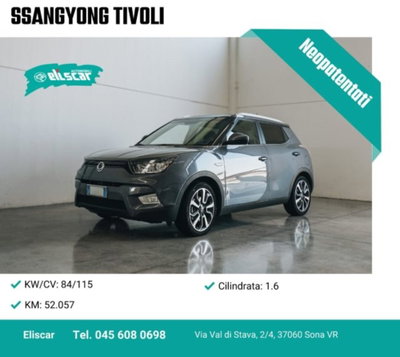 Ssangyong Tivoli 1.6d 2WD Go