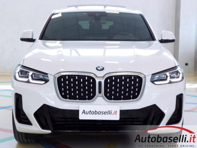 BMW X4 xdrive20d mhev 48V Msport auto usata