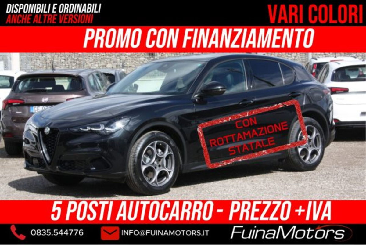 Alfa Romeo Stelvio Stelvio 2.2 Turbodiesel 160 CV AT8 RWD Sprint (4)