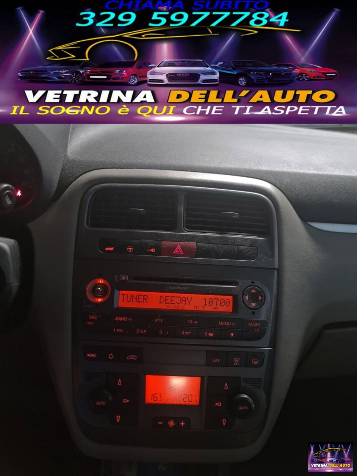 Fiat Grande Punto 1.3 MJT 90 CV 5 porte Emotion (9)