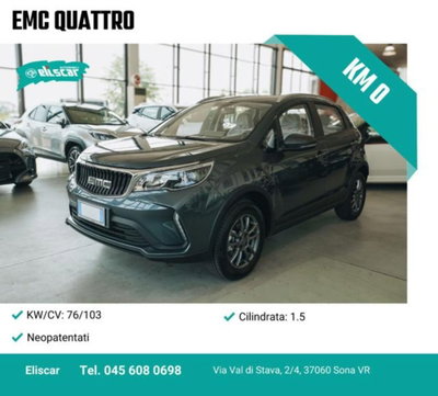 Emc Quattro Quattro 1.5 103cv nuova