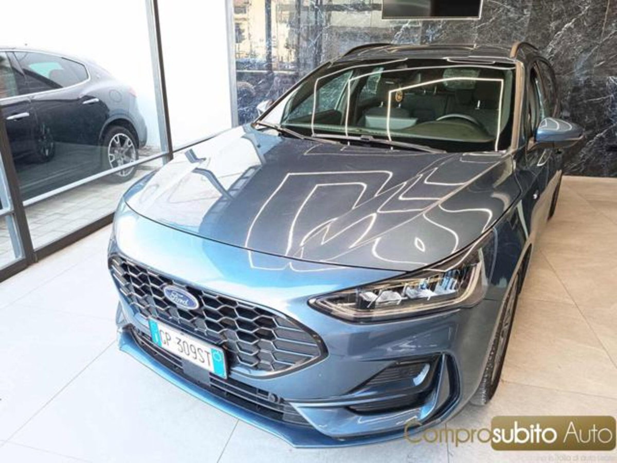 Ford Focus Station Wagon 1.0 EcoBoost Hybrid 125 CV Powershift SW ST-Line X (3)