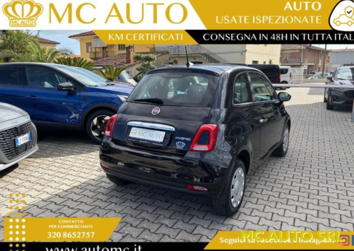 Fiat 500 1.0 Hybrid Red (6)