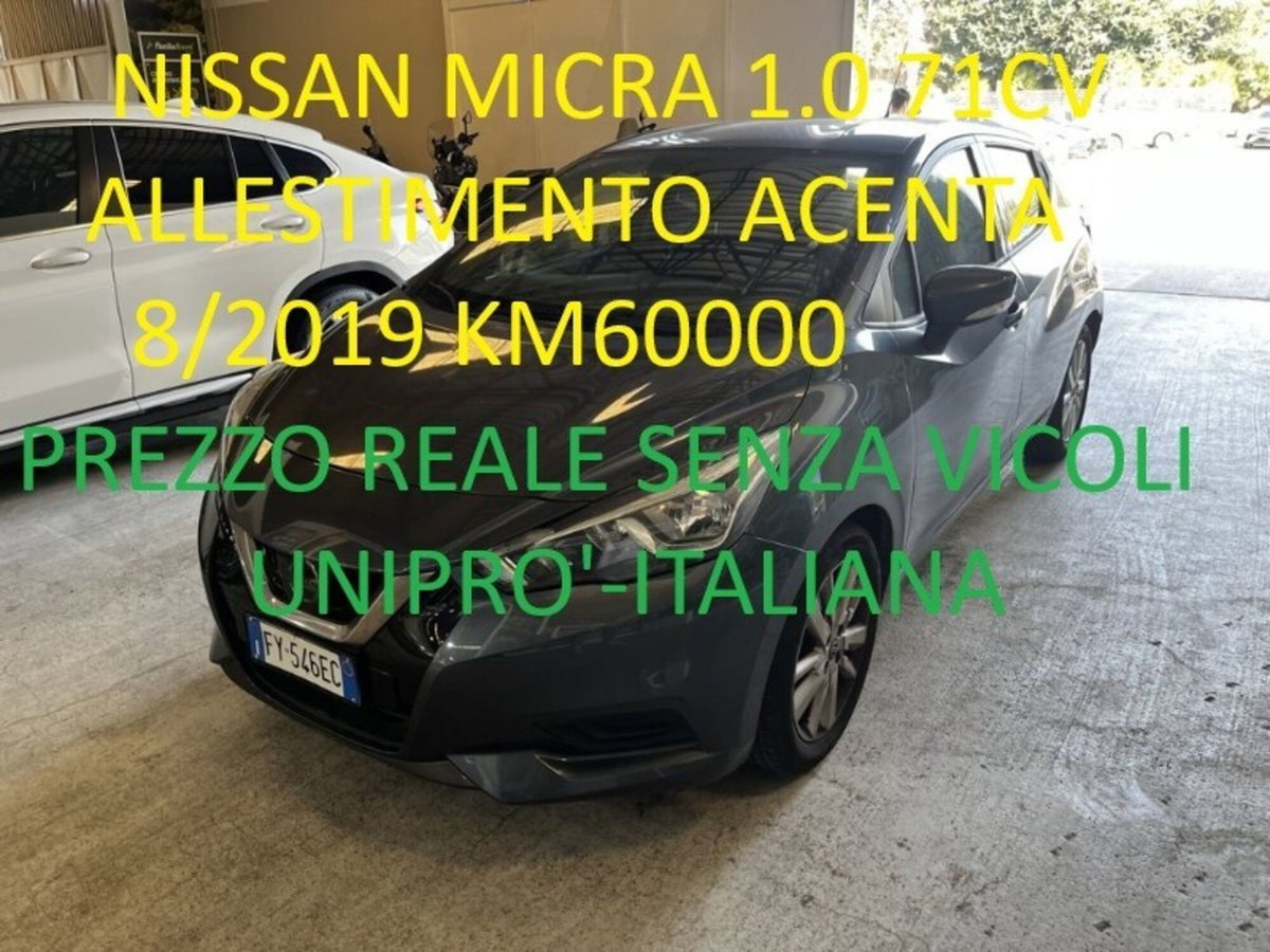 Nissan Micra 1.0 IG 12V 5 porte Acenta