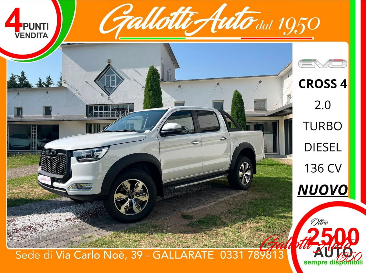 Evo Evo Cross 4 2.0 turbo diesel 136cv