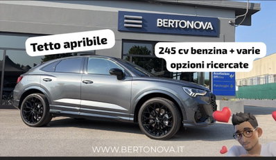 Audi Q3 Sportback 45 2.0 tfsi Identity Black quattro 245cv s.-tronic