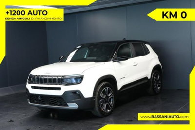 Jeep Avenger 1.2 turbo e-hybrid mhev Summit fwd 110cv edct6