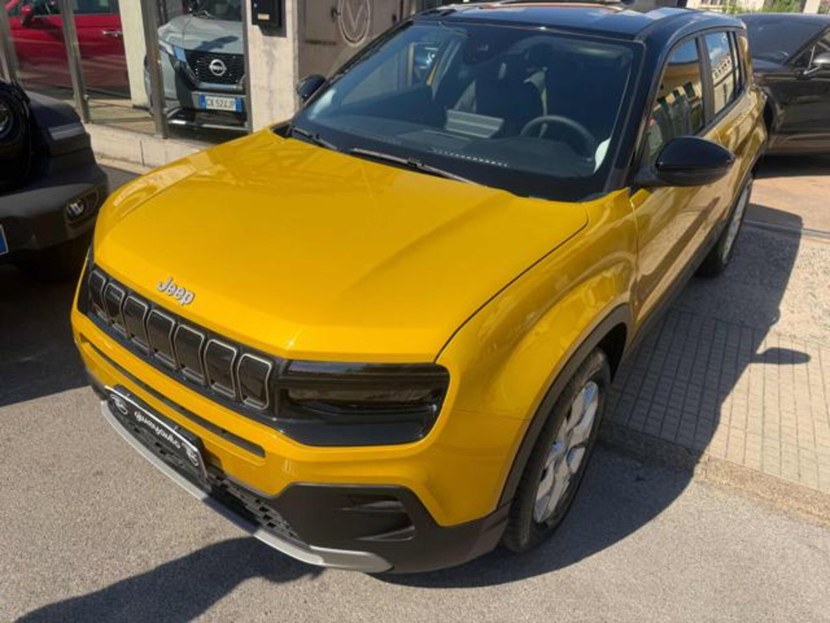 Jeep Avenger 1.2 turbo Summit fwd 100cv