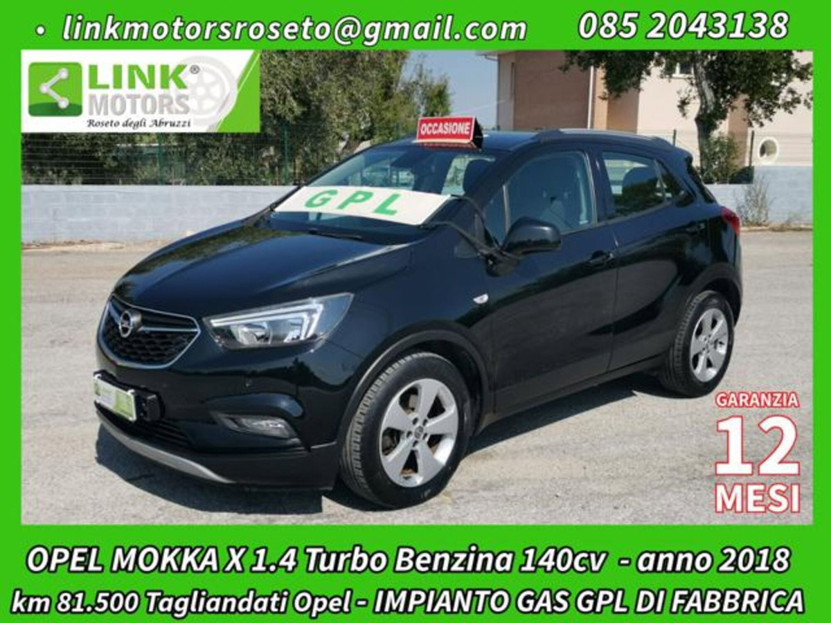 Opel Mokka 1.4 Turbo GPL Tech 140CV 4x2 Business