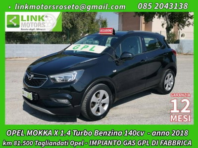 Opel Mokka 1.4 Turbo GPL Tech 140CV 4x2 Business usata