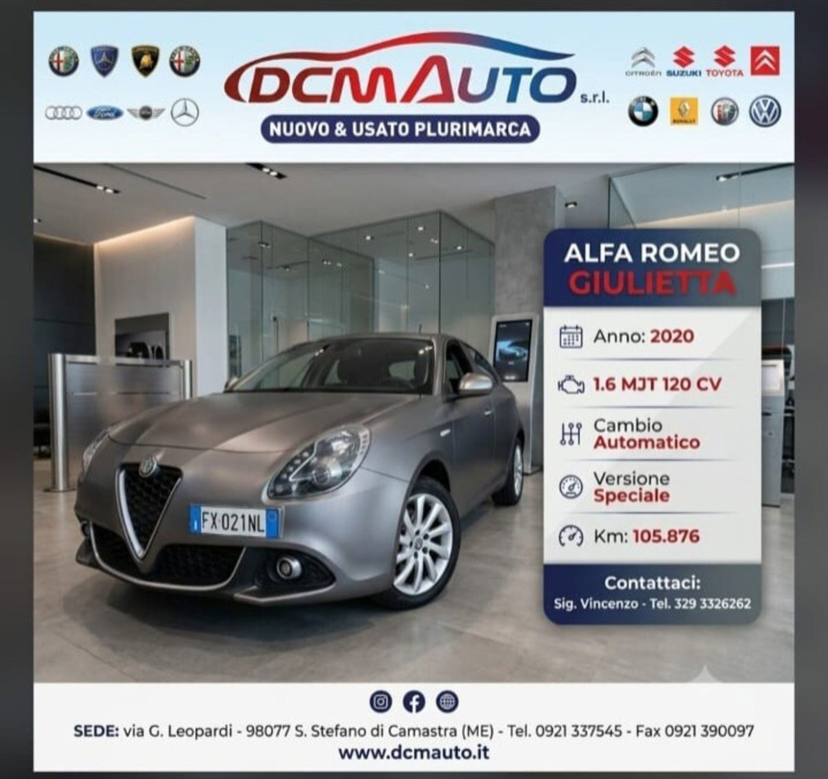Alfa Romeo Giulietta 1.6 JTDm Ti 120cv