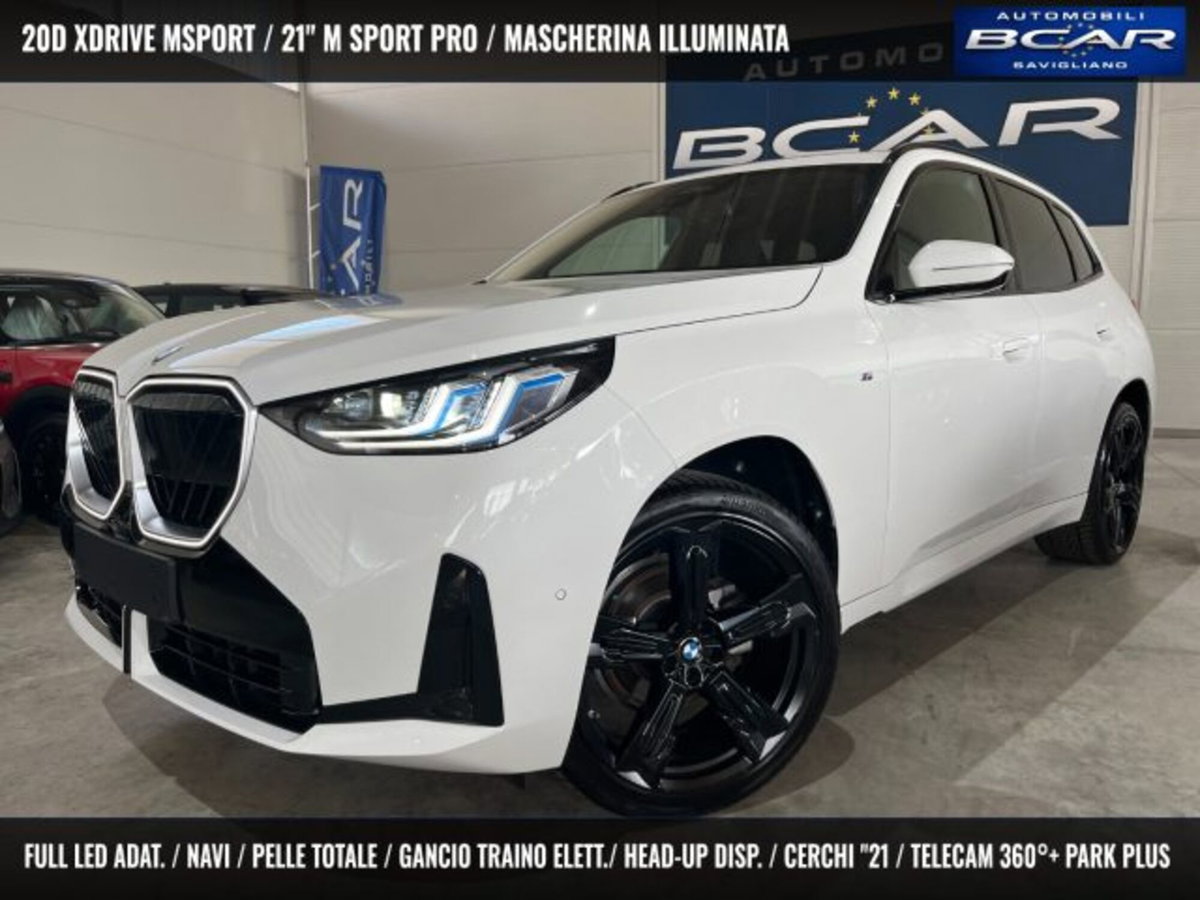 BMW X3 xdrive20d MSport Pro auto