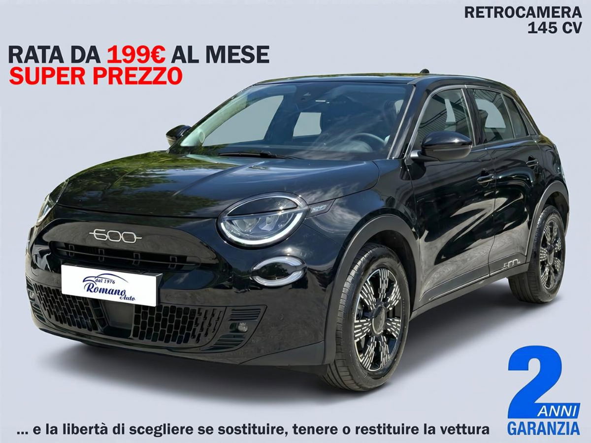 Fiat 600 1.2 hybrid Icon 145cv auto