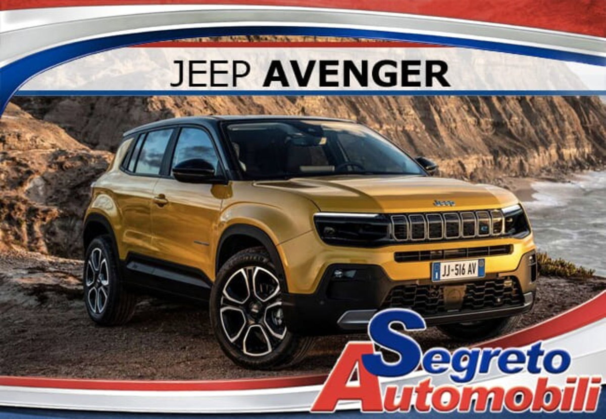 Jeep Avenger 1.2 turbo e-hybrid mhev Longitude fwd 110cv edct6