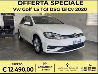 Volkswagen Golf 1.5 TGI DSG 5p. Executive BlueMotion Technology usata