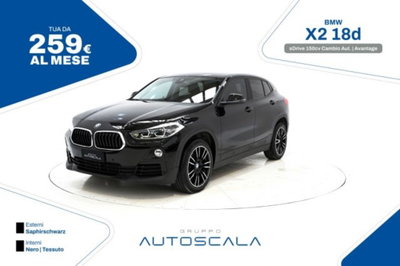 BMW X2 sDrive18d Advantage usata