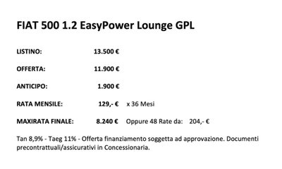 Fiat 500 1.2 EasyPower Lounge (4)