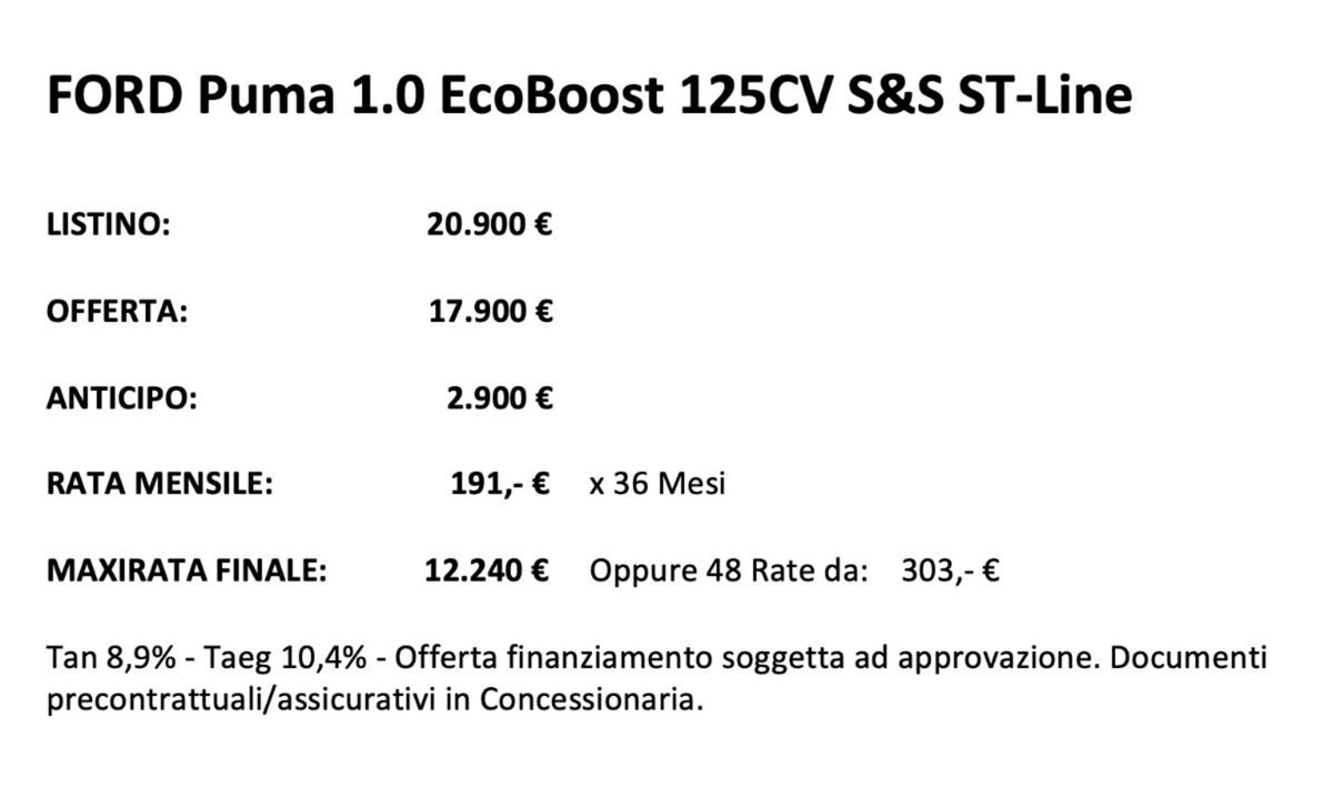 Ford Puma 1.0 EcoBoost 125 CV S&S ST-Line (16)