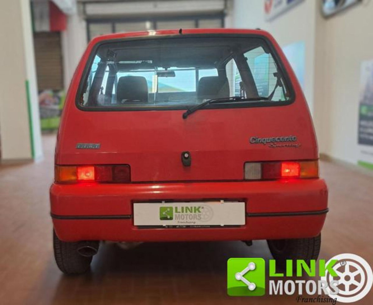Fiat Cinquecento 1.1i cat Sporting (5)