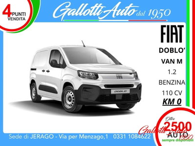 Fiat Doblò Furgone van M 1.2 benzina 110cv nuovo