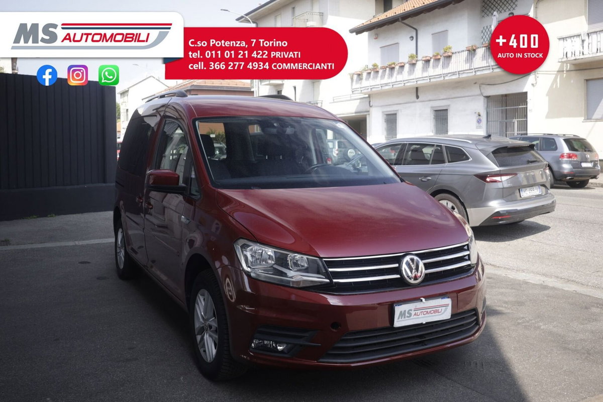 Volkswagen Caddy Pianale Ribassato 2.0 TDI 102 CV DSG Highline