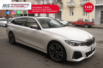 BMW Serie 3 Touring M340d  mhev 48V xdrive MSport Pro auto usata