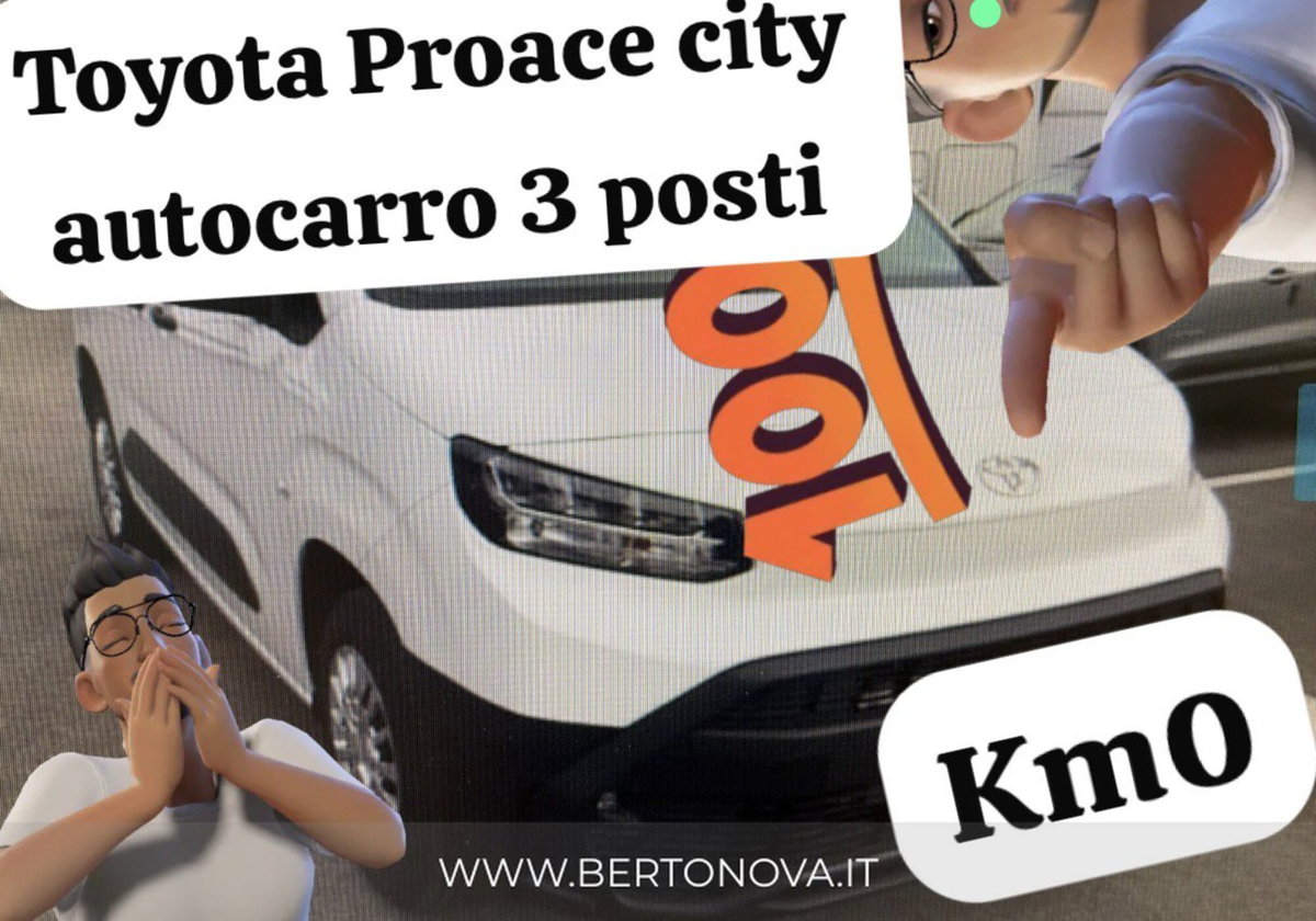 Toyota Proace City Furgone City 1.5D 100cv S&S L2 D Comfort