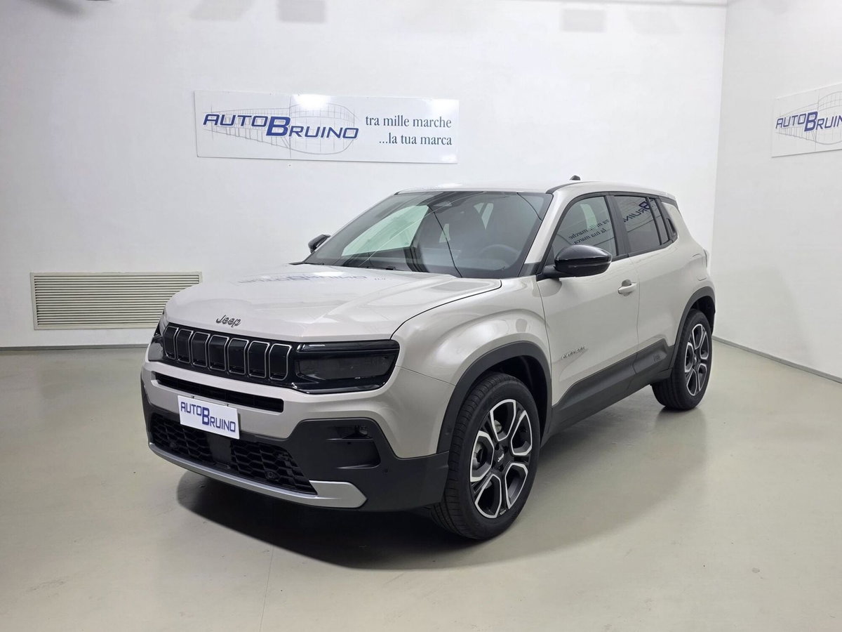 Jeep Avenger 1.2 turbo e-hybrid mhev Summit fwd 110cv edct6