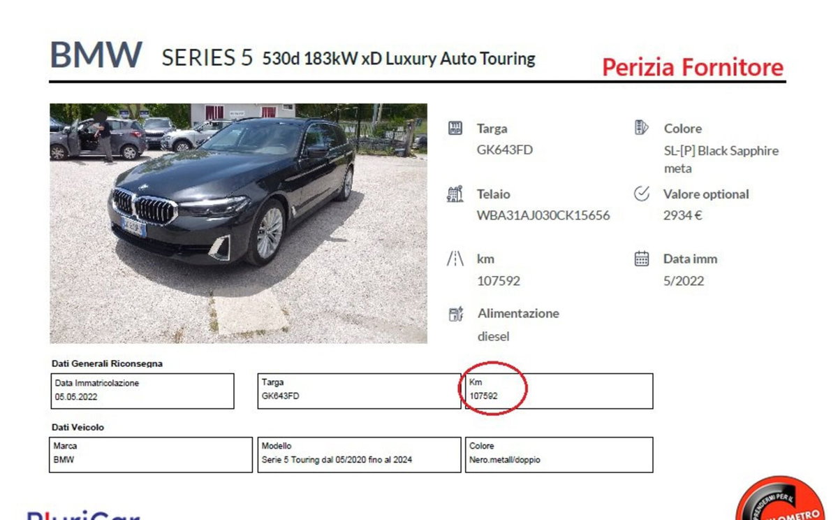 BMW Serie 5 Touring 530d 48V xDrive  Luxury (14)