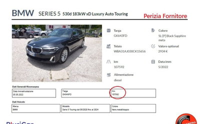 BMW Serie 5 Touring 530d 48V xDrive  Luxury (14)