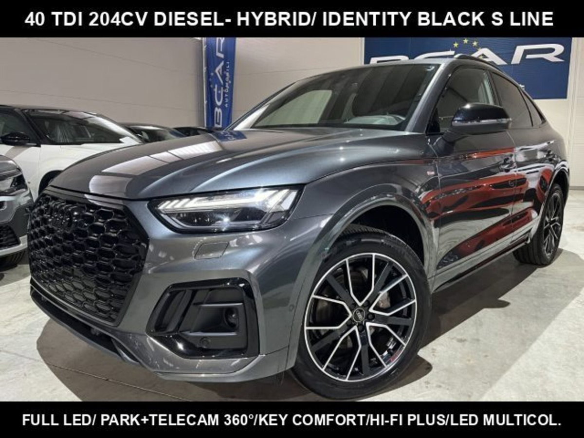 Audi Q5 Sportback 40 2.0 tdi mhev 12V Identity Black quattro s-tronic