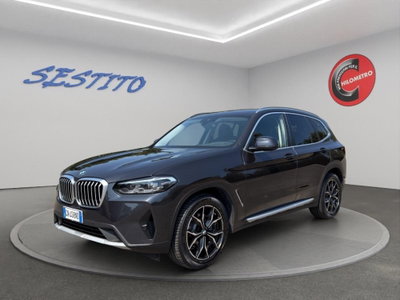 BMW X3 xdrive20d mhev 48V auto usata