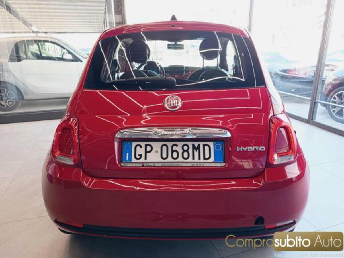 Fiat 500 1.0 Hybrid Red (5)