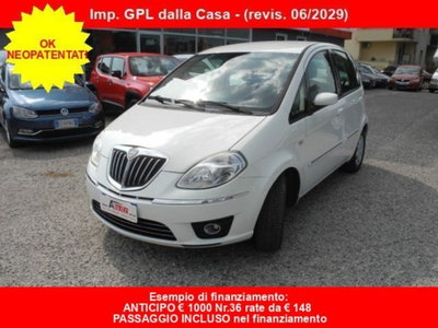 Lancia Musa 1.4 Argento Ecochic GPL usata