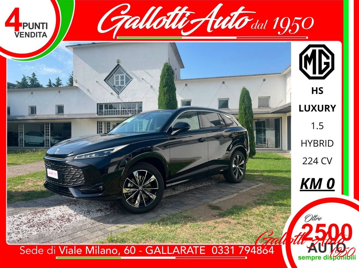 Mg HS 1.5 hybrid+ Luxury auto